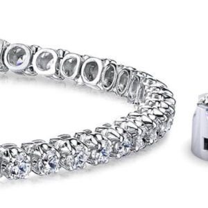 Prong Set Diamond Strand Tennis Bracelet