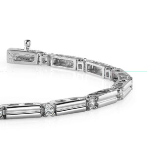 Timeless Bar And Diamond Bracelet