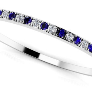 Elegance Diamond and Gemstone Bangle Bracelet
