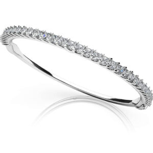 Timeless Elegance Princess Cut Bangle