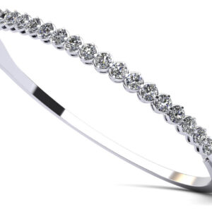 Divinely Dazzling Bangle Bracelet