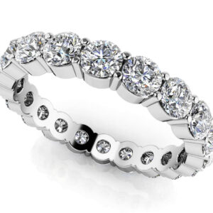 Eternally Yours Diamond Eternity Band In 14K 18K White Yellow Or Rose Gold