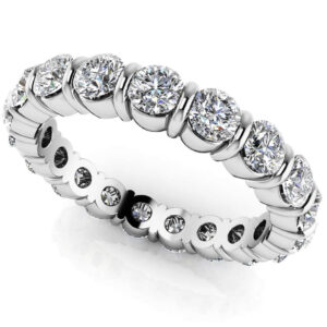 Infinite Beauty Yellow Gold Or White Gold Eternity Band