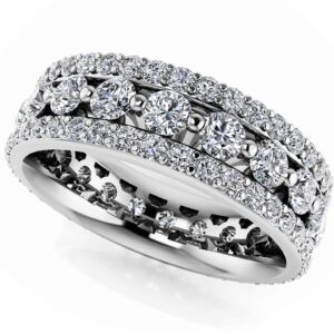 Moonlight Gala Womens Eternity Ring