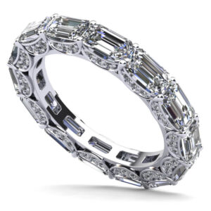 Diamond Eternity Ring With Sash Setting