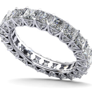 Princess Sunbeam Diamond Eternity Ring