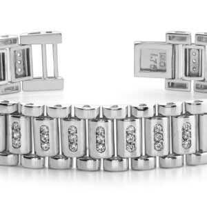 Number 99 Bracelet In 14K Or 18K Gold And Platinum