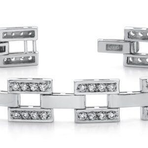 Checkerboard Mens Designer Bracelet