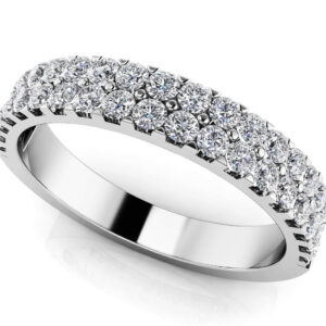 Sea Of Diamonds Wedding Band