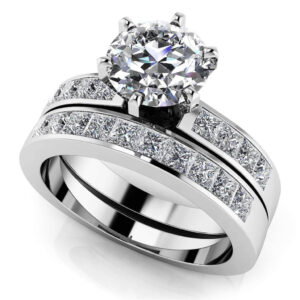 She Is A Ten Bridal Set In Yellow White Gold Or Platinum