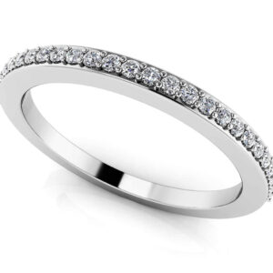 Elegant Prong Diamond Wedding Ring