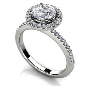 Eternal Dreams Round Diamond Engagement Ring In Platinum Or Gold