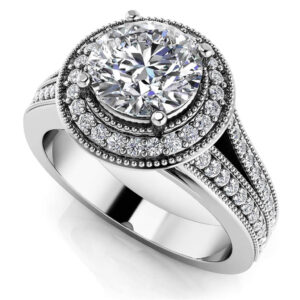 Vintage Beauty Diamond Engagement Ring