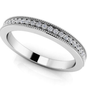 Vintage Beauty Diamond Band Available In Gold Or Platinum