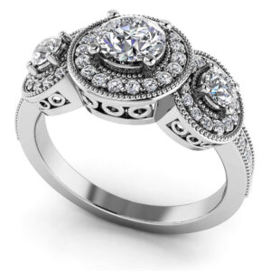 Perfect Three Diamond Anniversary Band