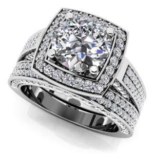 Legacy Diamond Bridal Set Available In White Yellow And Rose