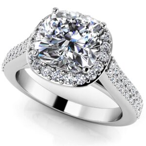 Limitless Love Cushion Cut Engagement Ring