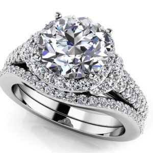 Love Letter Bridal Set Available In White Yellow Rose Gold Or Platinum