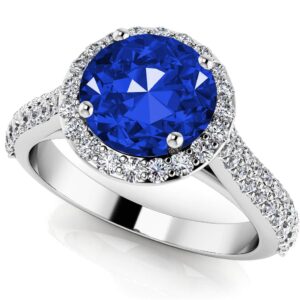 Radiant Gemstone Anniversary Ring Available In Platinum Or Gold