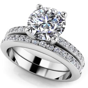 A Dream Come True Bridal Set In 14K 18K Or Platinum