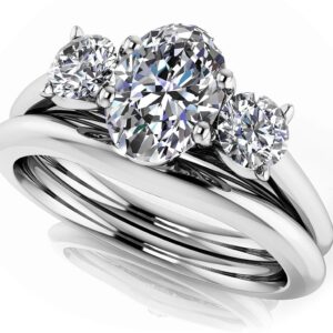 Enduring Love Bridal Set Available In 14K 18K Yellow White Or Platinum