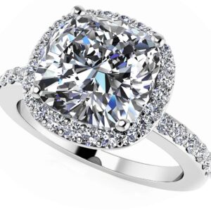 Always Yours Engagement Ring In 14K 18K Yellow White Or Rose Gold