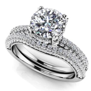 Royal Delight Bridal Set Rings