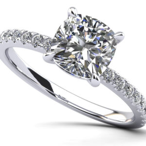 Passionate Solitaire Diamond Engagement Ring
