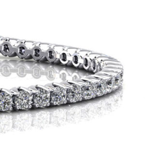Enchanted Tulip Diamond Tennis Bracelet