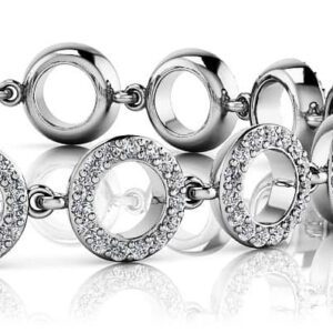 Circles Of Love Diamond Bracelet