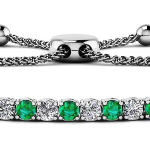 Timeless Dreams Adjustable Diamond and Gemstone