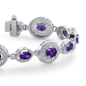 Variable Oval Gemstone Bracelet