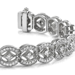 Vintage Art Deco Diamond Bracelet