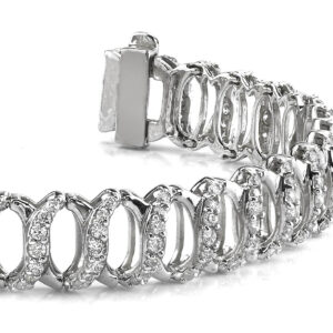 Intertwined Diamond Bracelet