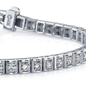 Shadow Box Diamond Bracelet