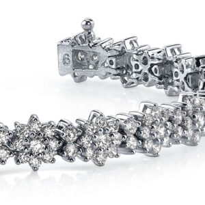 Starburst Red Carpet Bracelet In Yellow Gold White Gold And Platinum