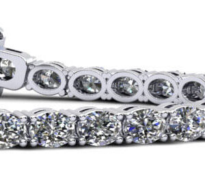 Luxe Loops Diamond Tennis Bracelet