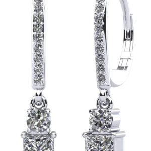 Darling Diamond Drop Earrings