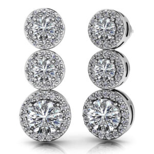 Past Present Always Diamond Earrings