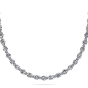 Affectionately Yours Diamond Tennis Necklace
