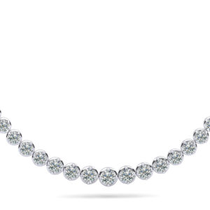 Uniquely Elegant Tennis Necklace