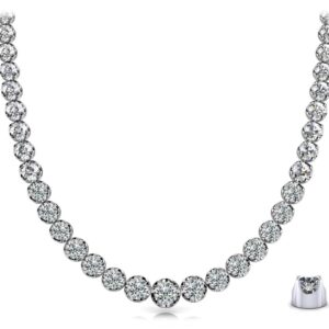 Classic Diamond Strand Available In White Yellow Rose Gold Or Platinum