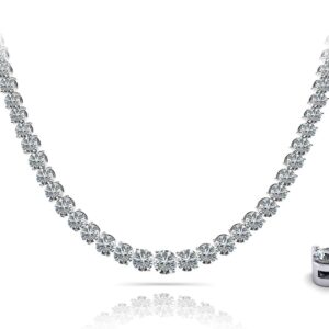 Graduated Diamond Strand In 14K 18K Or Platinum