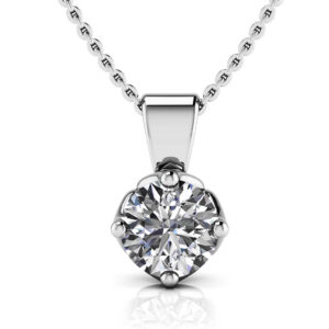 Floral Blossom Diamond Pendant