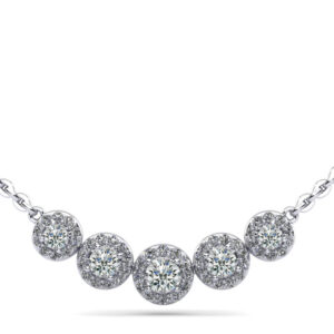 Heavenly Halo Diamond Pendant