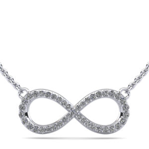 Illustrious Infinity Diamond Pendant