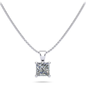 Perfect Princess Diamond Pendant