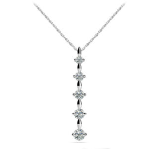 Diamond Drop Journey Pendant