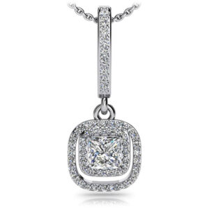 Day To Night Diamond Drop Pendant