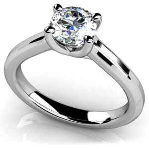 4 prong Solitaire Ring